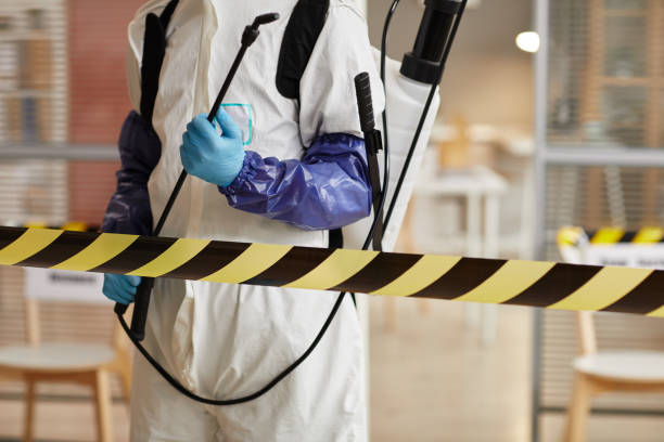 Professional Hoarding Cleanup technician working in Goshen, NH